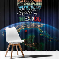 Gulf Of Mexico Est 1550 Window Curtain Gulf Of Mexico From Space