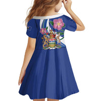 Personalized Canada Alberta Province Family Matching Off Shoulder Maxi Dress and Hawaiian Shirt Wild Rose Fortis et liber