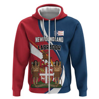 Personalized Canada Newfoundland and Labrador Province Hoodie Quaerite prime regnum Dei