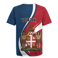 Personalized Canada Newfoundland and Labrador Province Rugby Jersey Quaerite prime regnum Dei