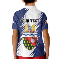 Personalized Canada Northwest Territories Kid Polo Shirt White Fox Grunge Stylized
