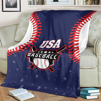 USA 2025 Baseball Blanket United States Team For Glory