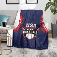 USA 2025 Baseball Blanket United States Team For Glory