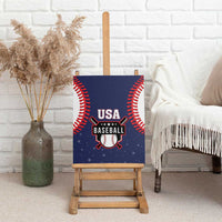 USA 2025 Baseball Canvas Wall Art United States Team For Glory