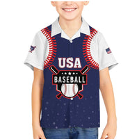 Custom USA 2025 Baseball Family Matching Mermaid Dress and Hawaiian Shirt United States Team For Glory