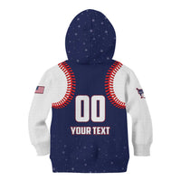 Custom USA 2025 Baseball Kid Hoodie United States Team For Glory