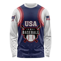 Custom USA 2025 Baseball Long Sleeve Shirt United States Team For Glory