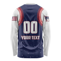 Custom USA 2025 Baseball Long Sleeve Shirt United States Team For Glory