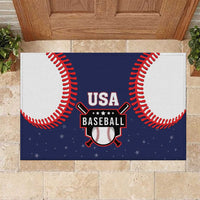 USA 2025 Baseball Rubber Doormat United States Team For Glory