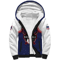 Custom USA 2025 Baseball Sherpa Hoodie United States Team For Glory