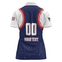 Custom USA 2025 Baseball Women Polo Shirt United States Team For Glory