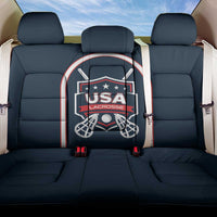 USA 2025 Lacrosse Back Car Seat Cover USA Growing the Game Blue Version