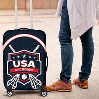 USA 2025 Lacrosse Luggage Cover USA Growing the Game Blue Version