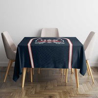USA 2025 Lacrosse Tablecloth USA Growing the Game Blue Version