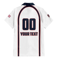 Custom USA 2025 Lacrosse Family Matching Mermaid Dress and Hawaiian Shirt USA Growing the Game White Version