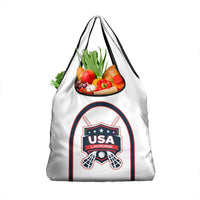 USA 2025 Lacrosse Grocery Bag USA Growing the Game White Version