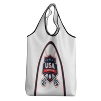 USA 2025 Lacrosse Grocery Bag USA Growing the Game White Version