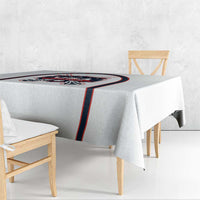 USA 2025 Lacrosse Tablecloth USA Growing the Game White Version