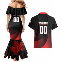 Custom Canada Lacrosse 2025 Couples Matching Mermaid Dress and Hawaiian Shirt Our Country and Our Game
