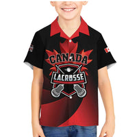 Custom Canada Lacrosse 2025 Family Matching Mermaid Dress and Hawaiian Shirt Our Country and Our Game