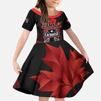 Custom Canada Lacrosse 2025 Family Matching Summer Maxi Dress and Hawaiian Shirt Our Country and Our Game