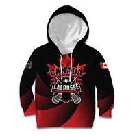 Custom Canada Lacrosse 2025 Kid Hoodie Our Country and Our Game