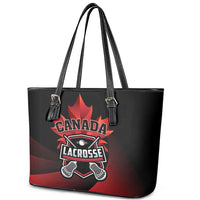 Canada Lacrosse 2025 Leather Tote Bag Our Country and Our Game