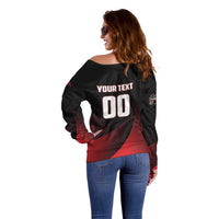 Custom Canada Lacrosse 2025 Off Shoulder Sweater Our Country and Our Game