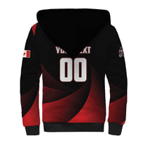Custom Canada Lacrosse 2025 Sherpa Hoodie Our Country and Our Game