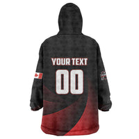 Custom Canada Lacrosse 2025 Wearable Blanket Hoodie Our Country and Our Game