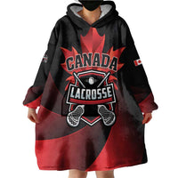 Custom Canada Lacrosse 2025 Wearable Blanket Hoodie Our Country and Our Game