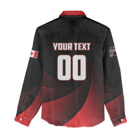 Custom Canada Lacrosse 2025 Women Casual Shirt Our Country and Our Game