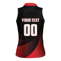 Custom Canada Lacrosse 2025 Women Sleeveless Polo Shirt Our Country and Our Game