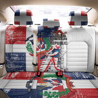 Baseball Dominican Republic Back Car Seat Cover Come On Team DR Grunge Style