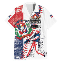 Personalized Baseball Dominican Republic Family Matching Mermaid Dress and Hawaiian Shirt Come On Team DR Grunge Style