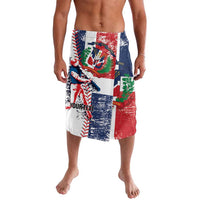 Personalized Baseball Dominican Republic Lavalava Come On Team DR Grunge Style