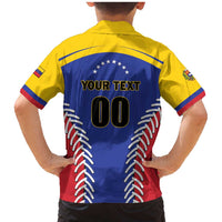 Custom Baseball Venezuela Family Matching Mermaid Dress and Hawaiian Shirt Team Venezuela Go Champions