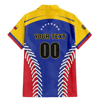 Custom Baseball Venezuela Family Matching Mermaid Dress and Hawaiian Shirt Team Venezuela Go Champions