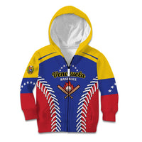 Custom Baseball Venezuela Kid Hoodie Team Venezuela Go Champions