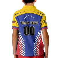 Custom Baseball Venezuela Kid Polo Shirt Team Venezuela Go Champions