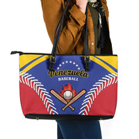 Baseball Venezuela Leather Tote Bag Team Venezuela Go Champions