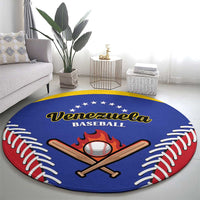 Baseball Venezuela Round Carpet Team Venezuela Go Champions