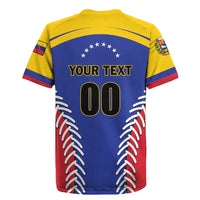 Custom Baseball Venezuela Rugby Jersey Team Venezuela Go Champions