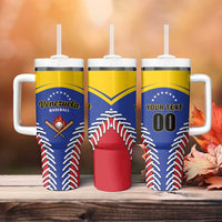 Custom Baseball Venezuela Tumbler With Handle Team Venezuela Go Champions