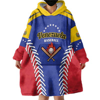 Custom Baseball Venezuela Wearable Blanket Hoodie Team Venezuela Go Champions