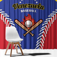 Baseball Venezuela Window Curtain Team Venezuela Go Champions