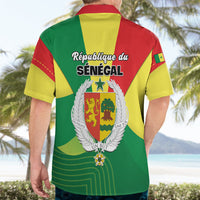 Senegal Hawaiian Shirt Bahamian Lion Baobab Flag Style - Wonder Print Shop