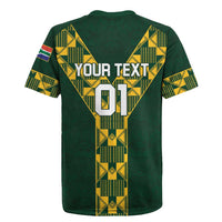 Custom South Africa 2024 Rugby Rugby Jersey Go Springboks Protea Pattern - Wonder Print Shop