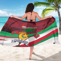 Personalized Maldives Independence Day 1965 Sarong Dhivehi Raajjeyge Jumhooriyyaa - Wonder Print Shop