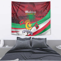 Personalized Maldives Independence Day 1965 Tapestry Dhivehi Raajjeyge Jumhooriyyaa - Wonder Print Shop
